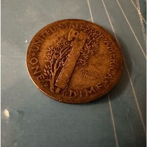 1941 silver mercury dime